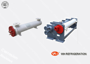 Industrial Titanium Dry Type Tube And Shell Heat Exchangers Evaporator For Salt Water