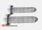 Flooded Shell And Tube Evaporator Corrosion Resistant Titanium Tube Material