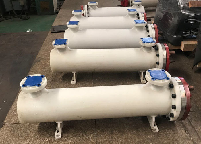 heat exchanger condenser Single System Water Cooled Dry Type Shell And Tube Condenser For Marine Cooler