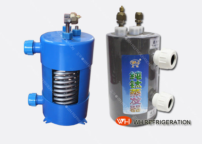 Titanium&nbsp;Heat Exchanger Evaporator For Aquarium Water Cooler Chiller Corrosion Resistant