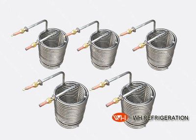 Water Tank Stainless Steel Heat Exchanger Coil Anti - Freezing Capability