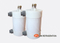 Cooling Water Aquarium Heat Exchanger PVC Aquarium Water Chiller Evaporator