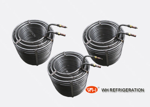 Chilled Water Coiled Tube Heat Exchanger , Spiral Wound Heat Exchanger High Efficiency