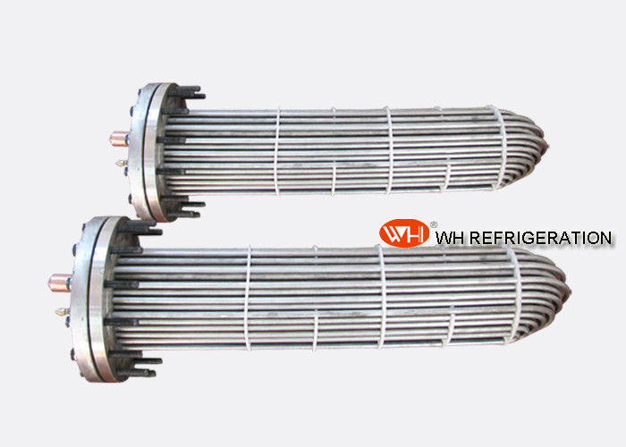 Stainless Steel 316L Water Cooled Evaporator , High Temperature Heat Exchanger