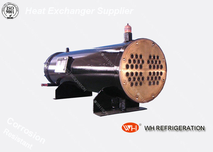 High Efficient Water Cooled Marine Heat Exchanger , Shell and Tube Condenser
