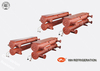 Longer Service Air Cooled Screw Water Chiller Cooling Industrial Evaporator Price for Heating And Cooling Units