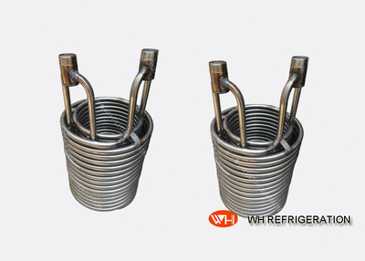ISO Approved Copper Coil Industrial Heat Exchanger of Refrigerant Condenser Coils