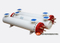 Water Cooled Shell And Tube Heat Exchangers / Horizontal Tube Evaporator