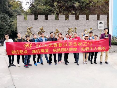 New Wuhuan senior staff collective travel for three days.