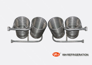 Stainless Steel Immersion Coil Type Heat Exchanger For Seawater Heat Transfer