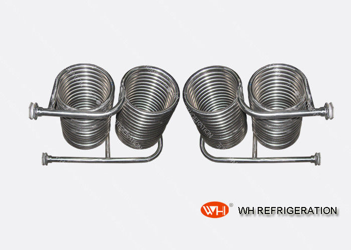 Stainless Steel Immersion Coil Type Heat Exchanger For Seawater Heat Transfer
