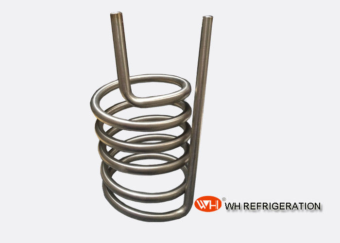 Spiral Coil Heat Exchanger , Sea Water Condenser Heating Coil Corrosion Resistant
