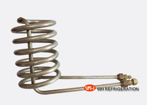 1.0 HP Titanium Tube Coil Heat Exchanger for Aquarium Seawater Cooling