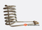 1.0 HP Titanium Tube Coil Heat Exchanger for Aquarium Seawater Cooling