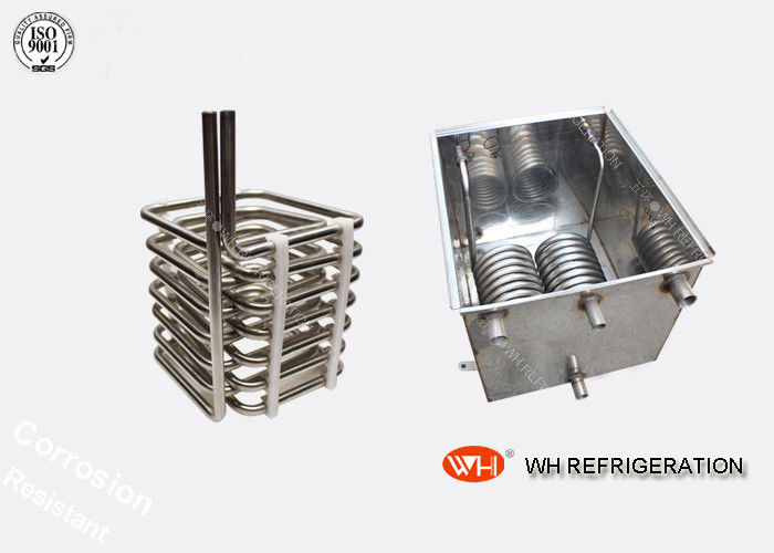 Pure Titanium Coil In Tube Refrigeration Heat Exchanger Aquarium Evaporator Wort Chiller