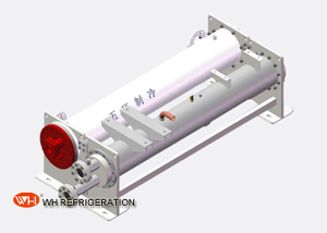 Shell And Tube Titanium Heat Exchanger For Air Air Cooled Heat Pump Unit