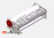 Shell And Tube Titanium Heat Exchanger For Air Air Cooled Heat Pump Unit