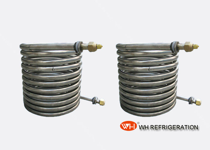 Spiral Refrigerant Tube Coil Heat Exchanger Evaporator Wort Chiller Anti Corrosion
