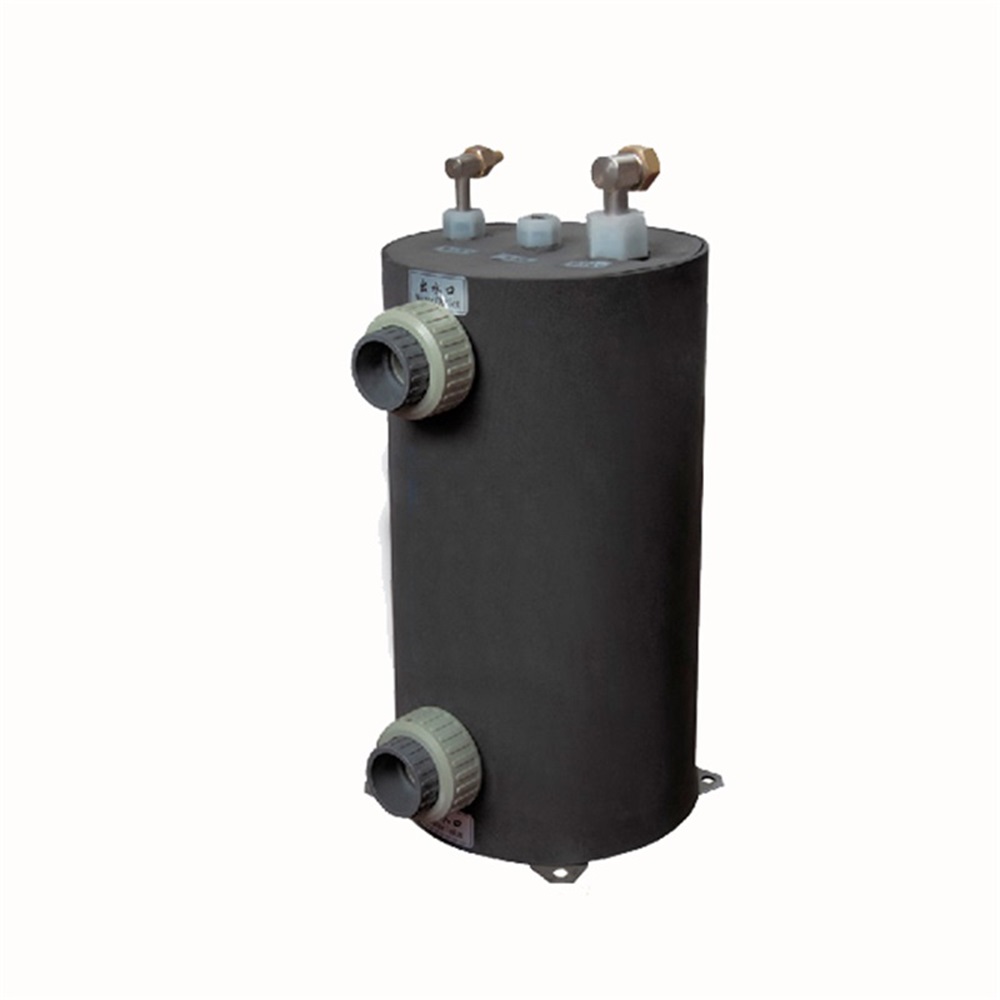 How does the swimming pool heat exchanger work?